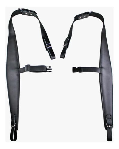 Correia Alça Acordeon Gaita Sanfona Basso Sintético Preto